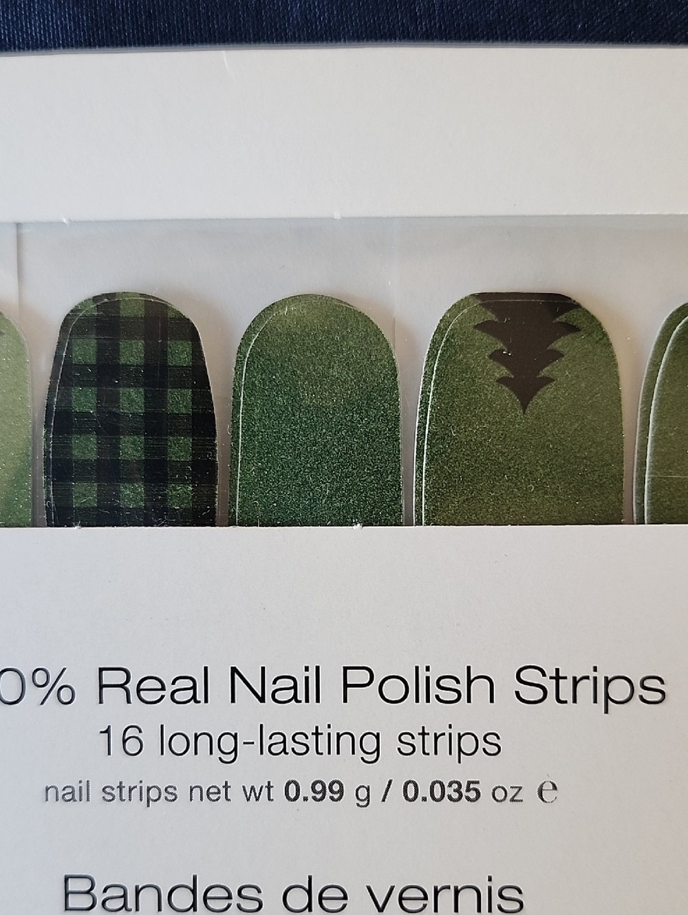 💅B2G1 👉*NWT* COLOR STREET "EVERGREEN QUEEN" NAIL POLISH STRIPS ~FOREST GREEN